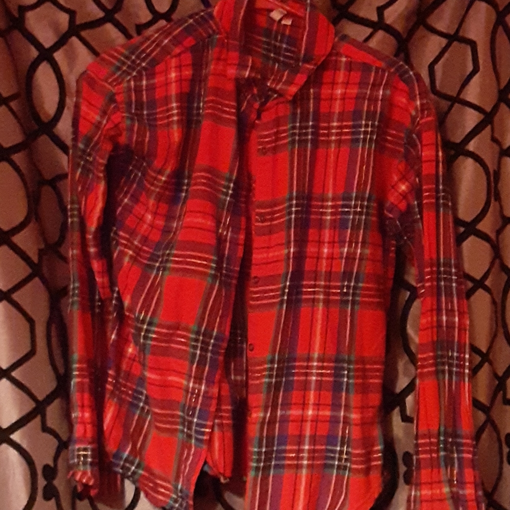 Cute Red Plad jacket